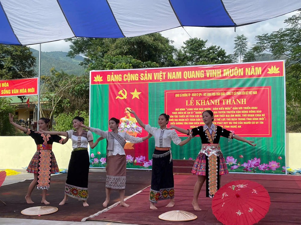 “Làng văn hóa Quân - Dân kiểu mẫu”, điểm sáng gắn kết nơi biên giới Nghệ An - ảnh 2