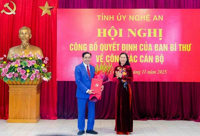 Chủ tịch UBND Hà Tĩnh giữ chức Phó Bí thư Tỉnh ủy Nghệ An - ảnh 1