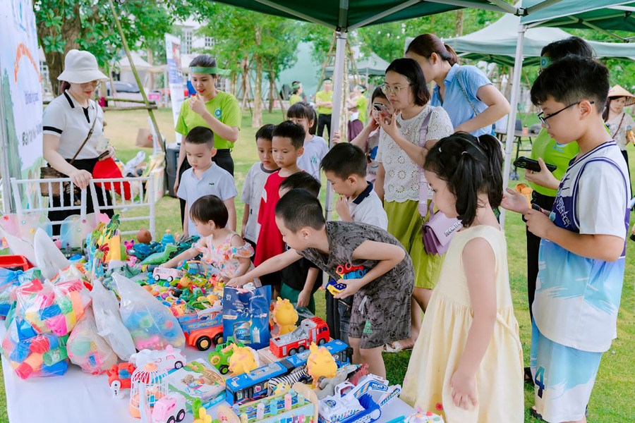 Đổi đồ chơi cũ, lan tỏa lối sống xanh - ảnh 3