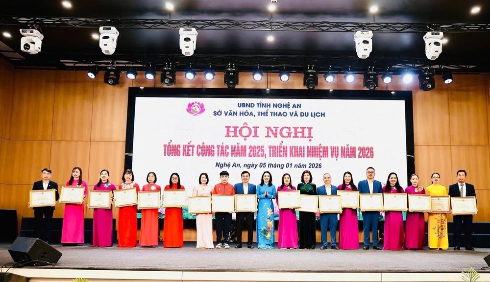 Ngành VHTTDL Nghệ An quyết tâm đổi mới, tạo bứt phá trong năm 2026 - ảnh 4