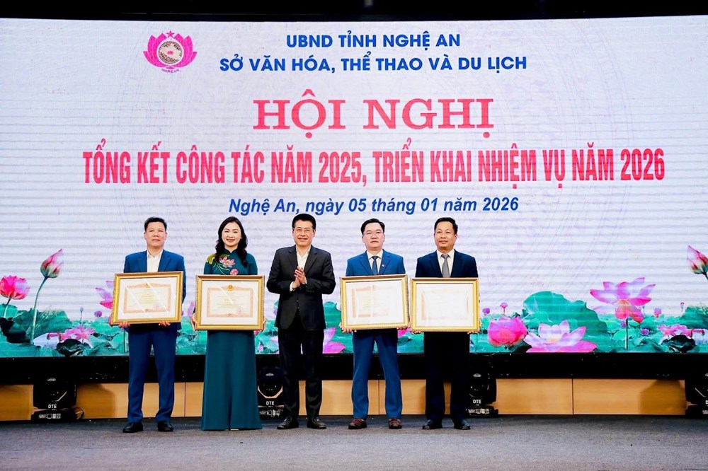 Ngành VHTTDL Nghệ An quyết tâm đổi mới, tạo bứt phá trong năm 2026 - ảnh 2