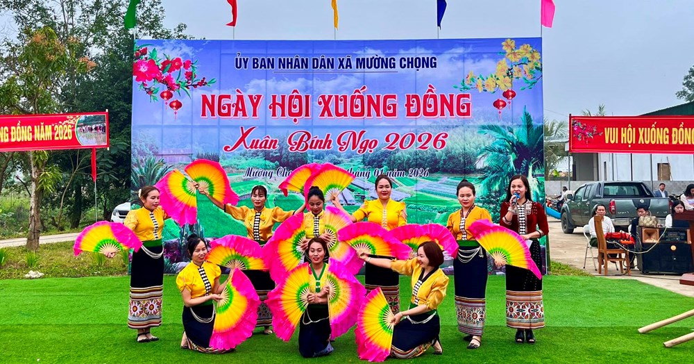 Rộn ràng sắc xuân Mường Chọng - ảnh 1