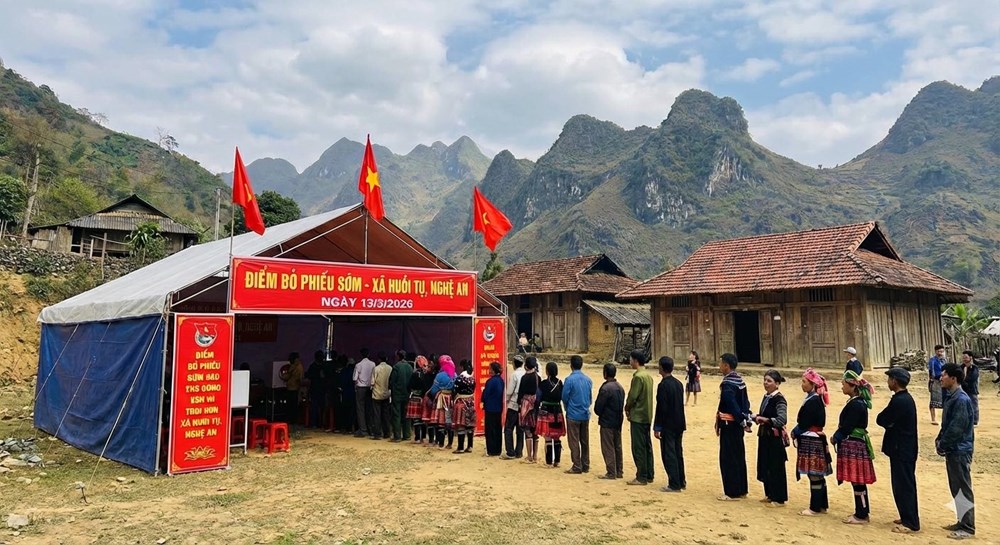 Vùng cao biên giới Nghệ An rộn ràng chuẩn bị “Ngày hội non sông” - ảnh 4