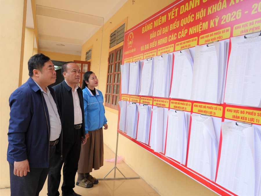 Vùng cao biên giới Nghệ An rộn ràng chuẩn bị “Ngày hội non sông” - ảnh 2