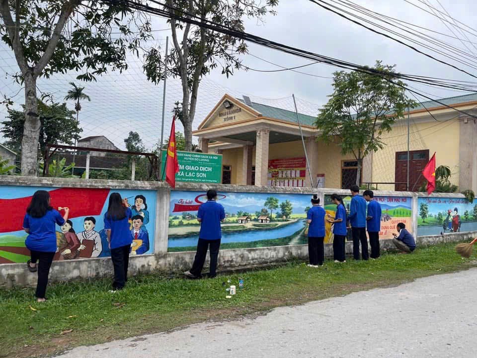 Tuổi trẻ lan tỏa thông điệp bầu cử qua những bức tranh vẽ cổ động - ảnh 12