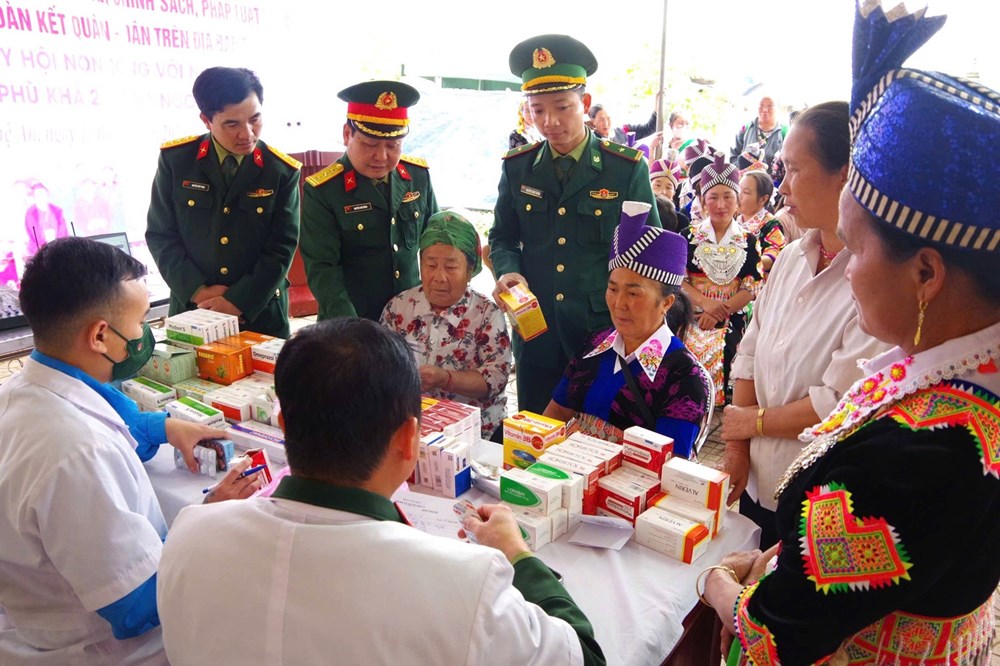 Gắn kết nghĩa tình quân dân nơi biên giới Na Ngoi  - ảnh 2