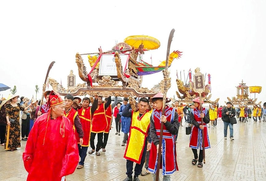 Mở ra tiềm năng du lịch từ lễ hội truyền thống đền Thanh Liệt  - ảnh 7