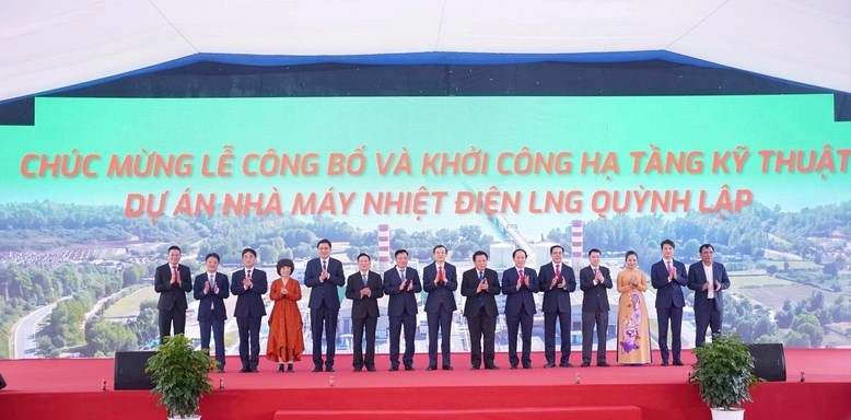 Khởi công siêu dự án nhiệt điện LNG Quỳnh Lập gần 60.000 tỉ đồng - ảnh 2