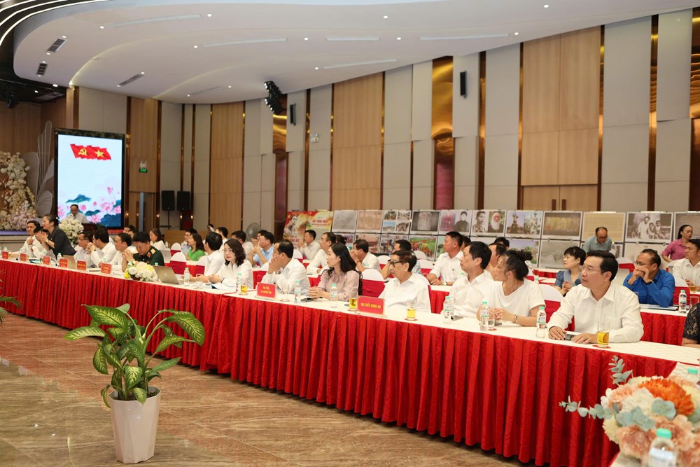 Hội thảo khoa học tôn vinh những cống hiến to lớn của đồng chí Hồ Tùng Mậu - ảnh 3