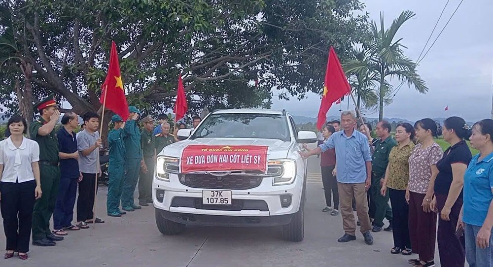 Trở về với đất mẹ của liệt sĩ sau 54 năm nằm lại chiến trường - ảnh 1