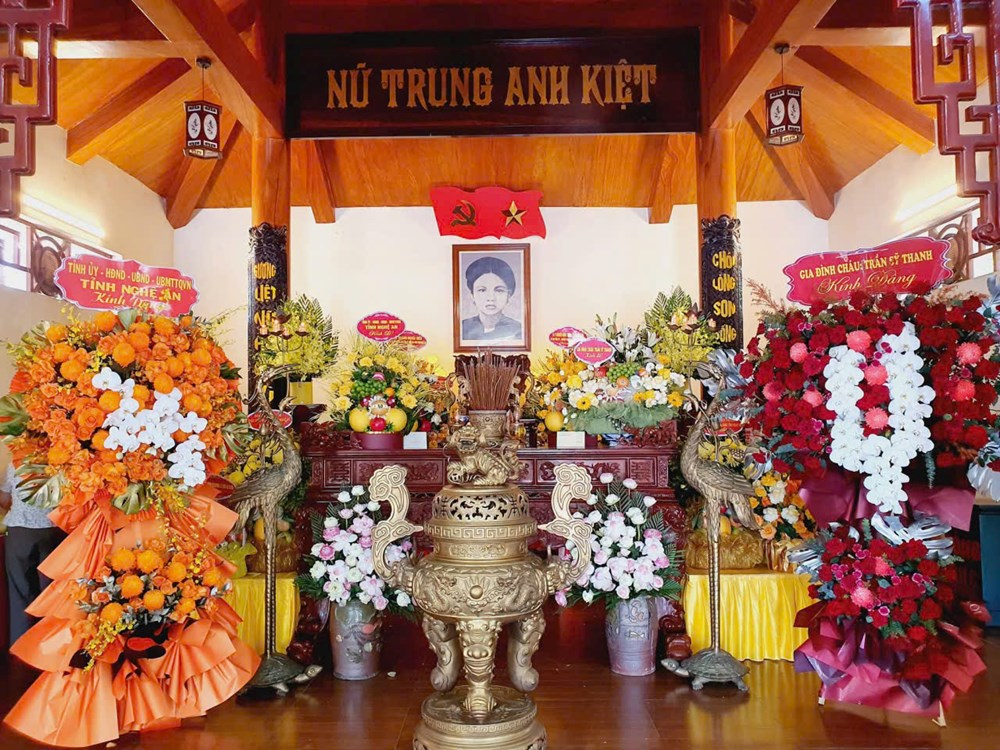 Nghệ An trang trọng tổ chức lễ giỗ lần thứ 85 đồng chí Nguyễn Thị Minh Khai - ảnh 1