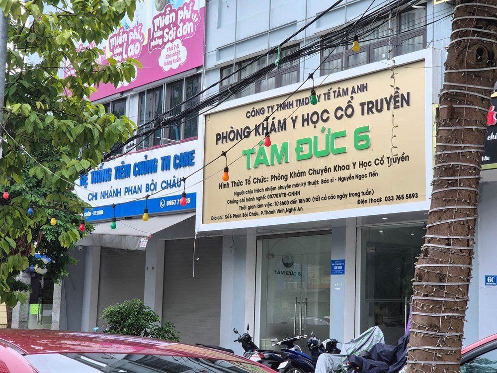 Phạt 152 triệu đồng, đình chỉ 12 tháng một phòng khám y học cổ truyền ở Nghệ An - ảnh 1