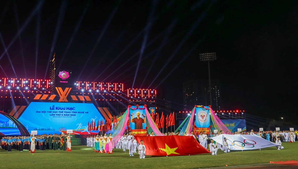 Sôi nổi ngày hội thể thao lớn nhất toàn tỉnh Nghệ An năm 2026 - ảnh 1