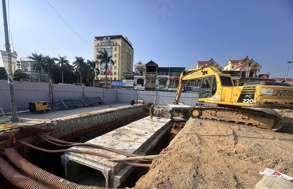 Nghệ An “tăng tốc” các giải pháp chống ngập cho đô thị Vinh - ảnh 3