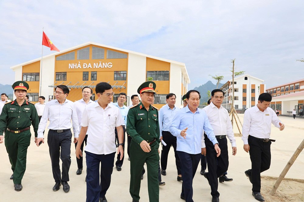 Phó Thủ tướng Lê Tiến Châu yêu cầu tăng tốc dự án, xây trường nội trú biên giới thành “ngôi trường hạnh phúc” - ảnh 3