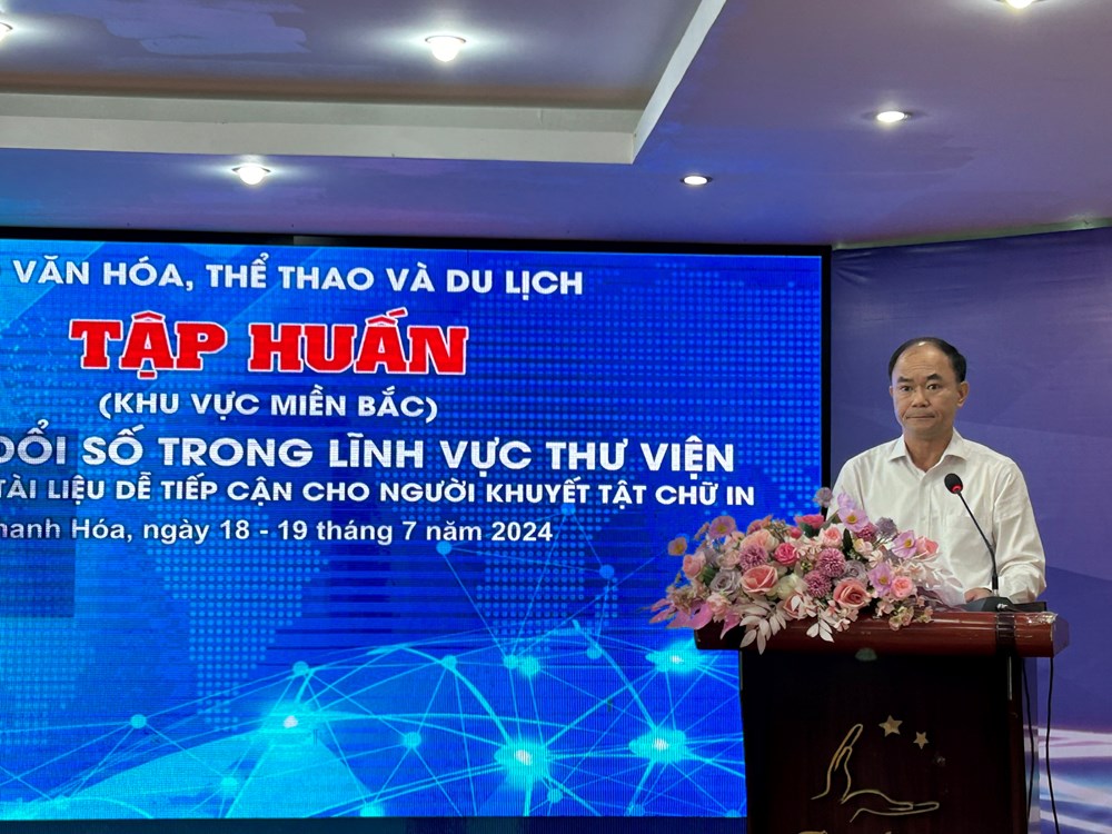 Tập huấn chuyển đổi số trong lĩnh vực thư viện khu vực miền Bắc - ảnh 2