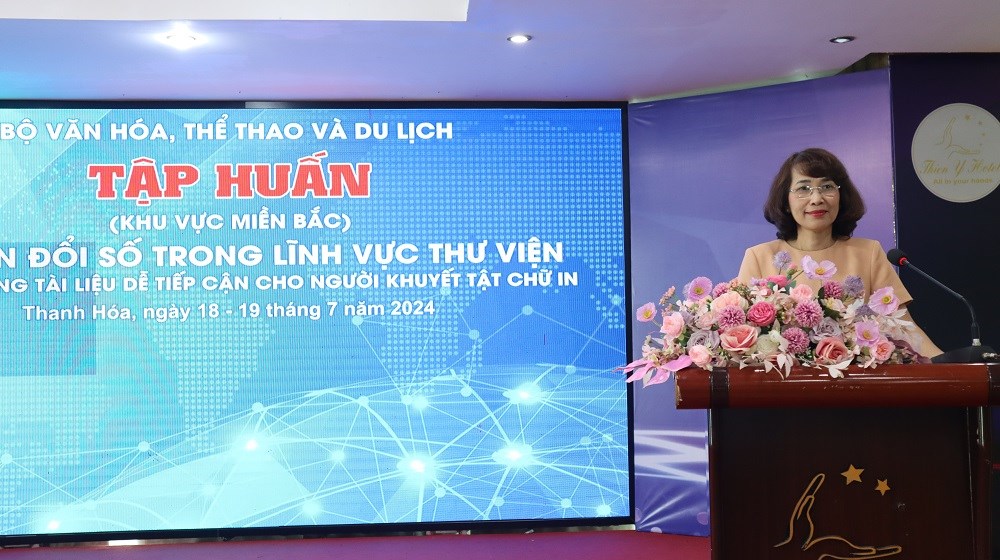 Tập huấn chuyển đổi số trong lĩnh vực thư viện khu vực miền Bắc - ảnh 1
