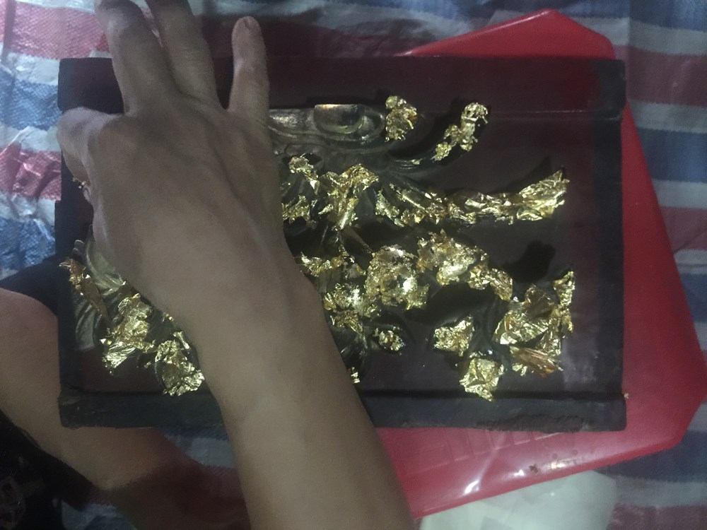 Tuân thủ kỹ thuật sơn thếp truyền thống trong công tác tu bổ di tích - ảnh 3