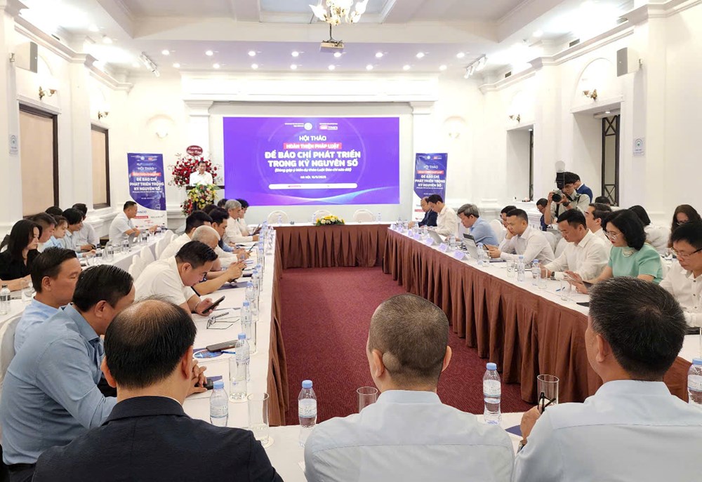Hoàn thiện pháp luật để báo chí phát triển trong kỷ nguyên số - ảnh 1