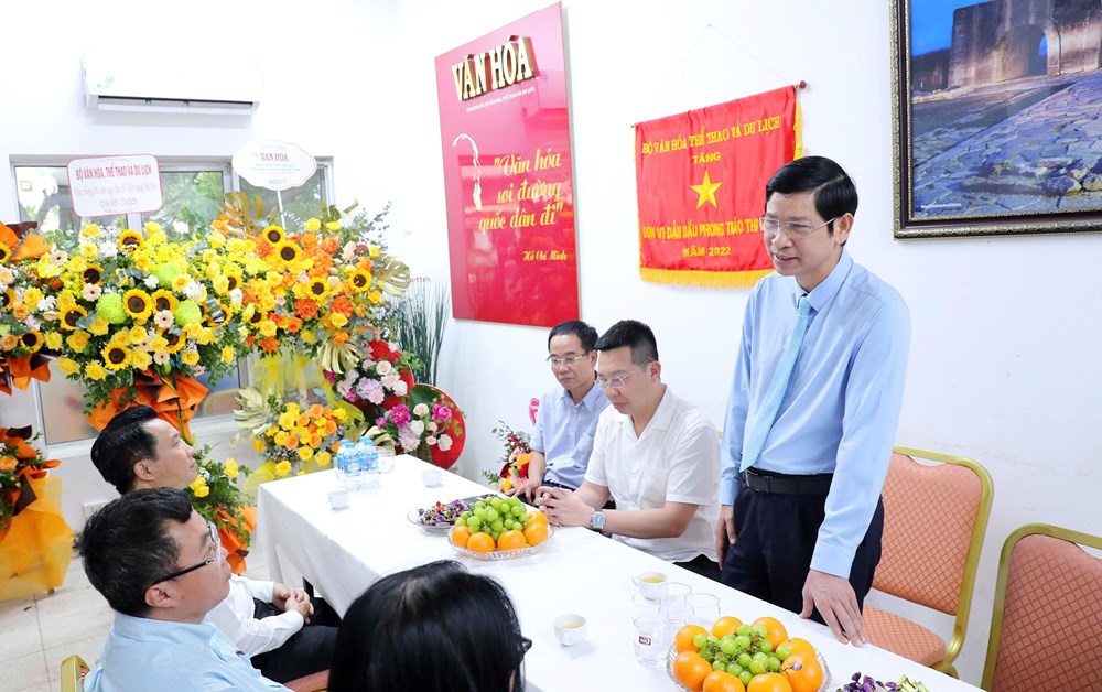Tiếp tục khẳng định thương hiệu của Báo Văn Hoá trong hệ thống báo chí nước nhà - ảnh 2