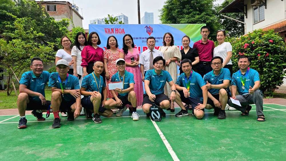 Sôi động Giải Pickleball Báo Văn Hóa năm 2025 - ảnh 6