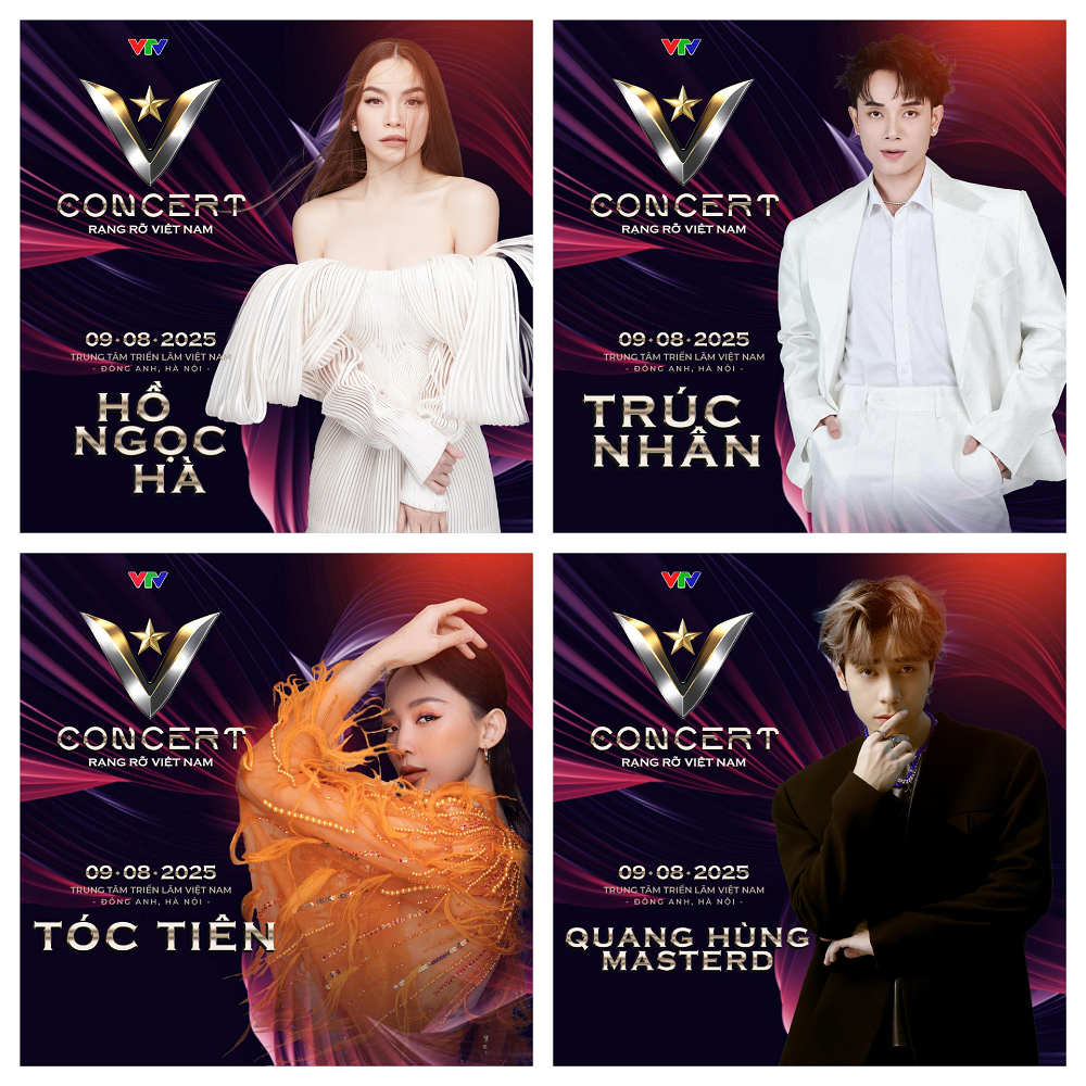 Dàn sao quy tụ tại “V concert – Rạng rỡ Việt Nam” - ảnh 1