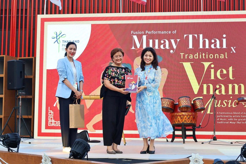 Âm nhạc truyền thống Việt Nam hòa quyện cùng Muay Thái tại EXPO 2025 - ảnh 5