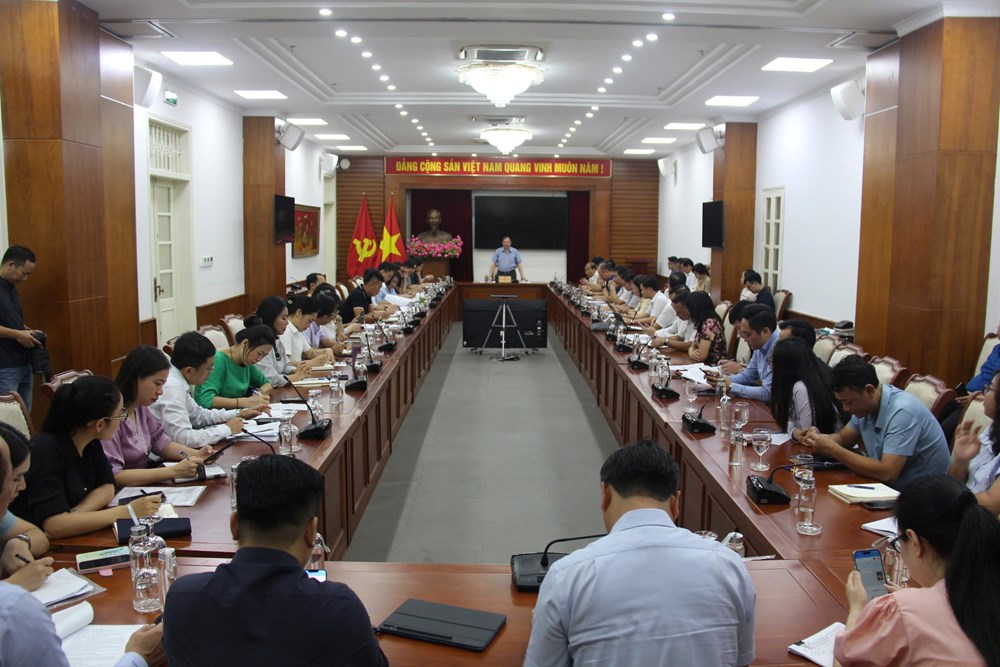 Phối hợp chặt chẽ, chuẩn bị mọi điều kiện tốt nhất cho Lễ kỷ niệm 80 năm Cách mạng Tháng Tám và Quốc khánh 2.9 - ảnh 2