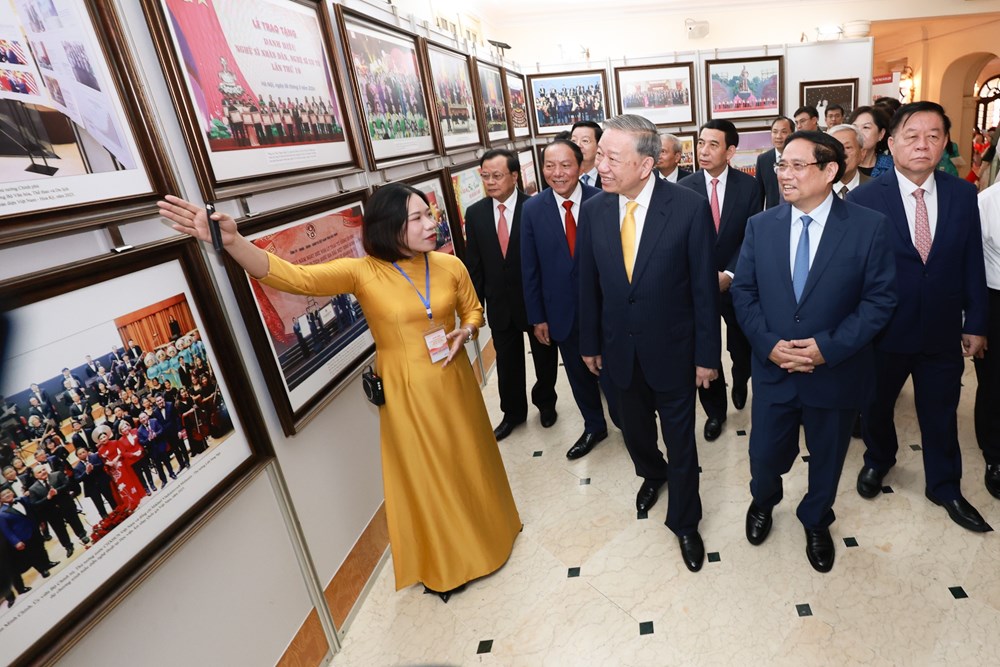 Tổng Bí thư Tô Lâm dự Lễ kỷ niệm 80 năm Ngày truyền thống ngành Văn hóa - ảnh 2