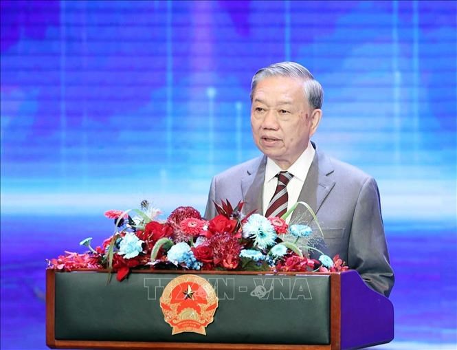 Tổng Bí thư Tô Lâm trao Huân chương Lao động hạng Nhất tặng Đài Truyền hình Việt Nam - ảnh 1