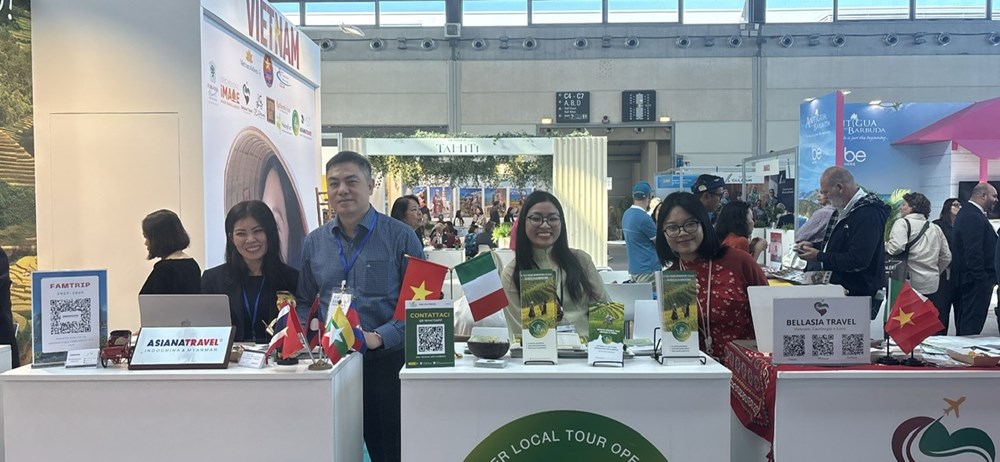 Gian hàng Việt Nam xuất hiện tại Hội chợ du lịch chuyên nghiệp TTG Travel Experience 2025 - ảnh 1