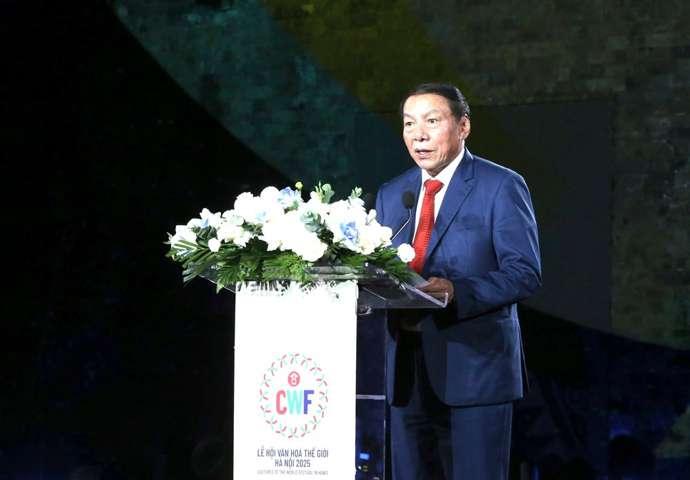 Full text of Minister Nguyen Van Hung's speech at the closing ceremony of the first World Cultural Festival in Hanoi - photo 1