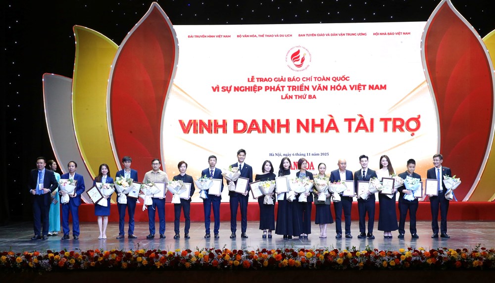 Tôn vinh đóng góp bền bỉ của đội ngũ những người làm báo với sự nghiệp phát triển văn hóa Việt Nam - ảnh 8