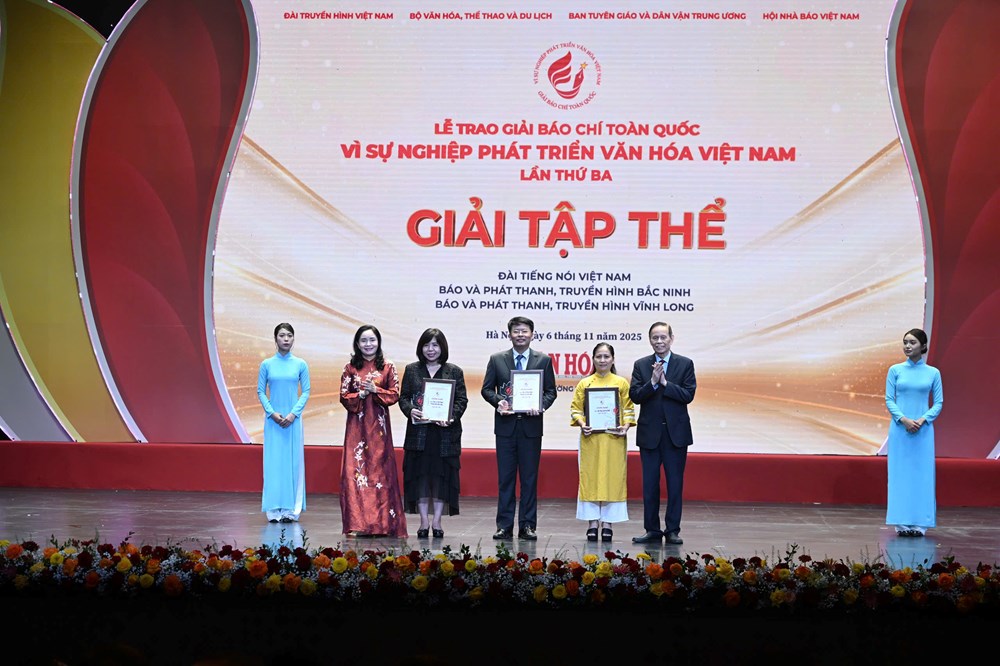 Tôn vinh đóng góp bền bỉ của đội ngũ những người làm báo với sự nghiệp phát triển văn hóa Việt Nam - ảnh 6