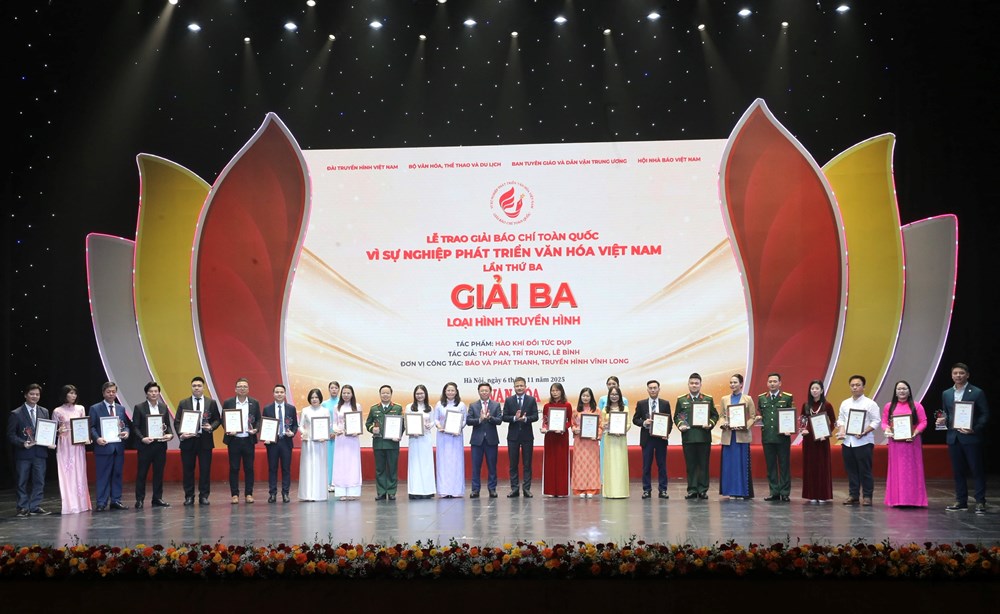 Tôn vinh đóng góp bền bỉ của đội ngũ những người làm báo với sự nghiệp phát triển văn hóa Việt Nam - ảnh 5