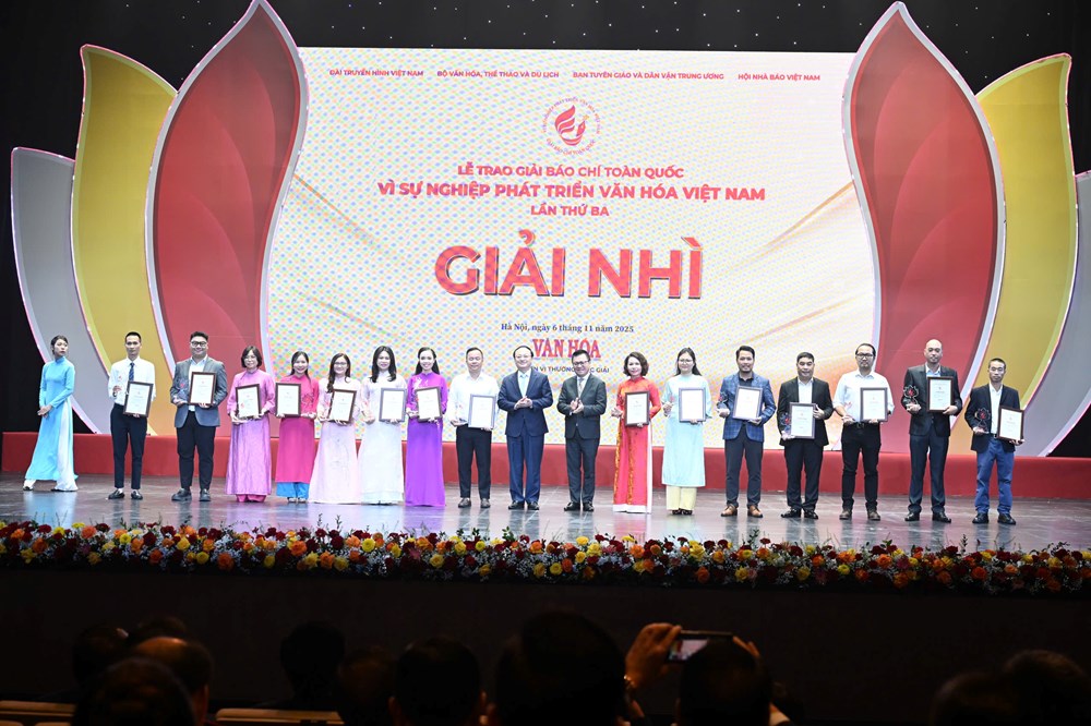 Tôn vinh đóng góp bền bỉ của đội ngũ những người làm báo với sự nghiệp phát triển văn hóa Việt Nam - ảnh 4
