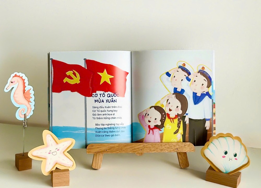 Bài học về Tổ quốc cho trẻ thơ - ảnh 1