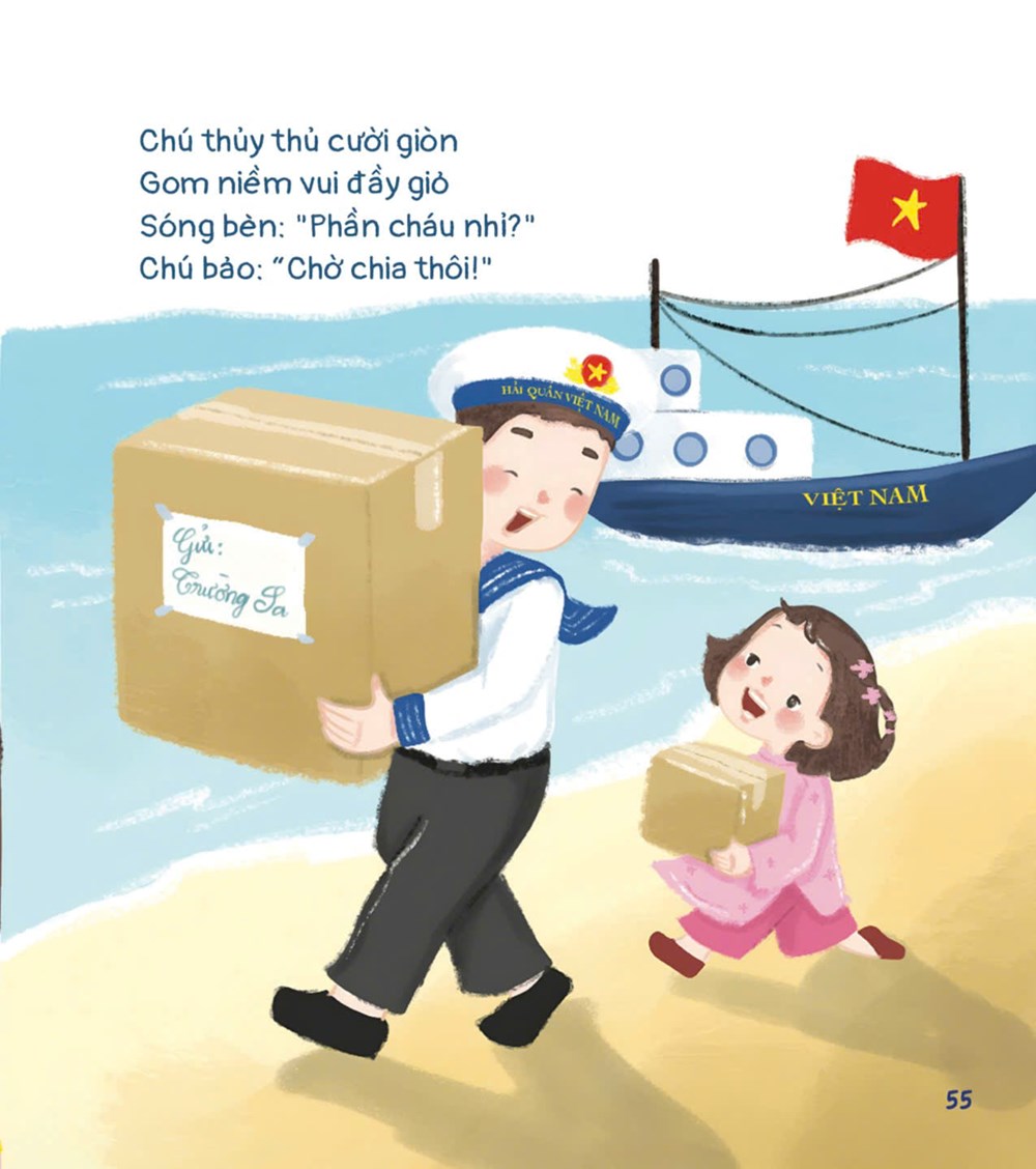 Bài học về Tổ quốc cho trẻ thơ - ảnh 3