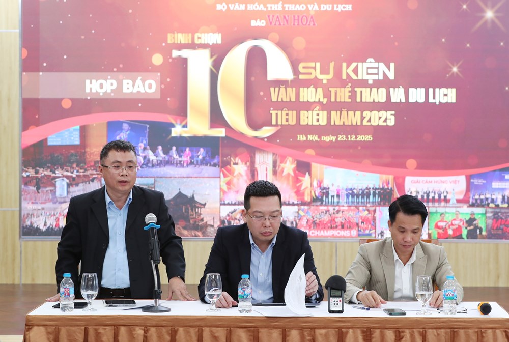 Bình chọn 10 sự kiện Văn hoá, Thể thao và Du lịch tiêu biểu năm 2025 - ảnh 2