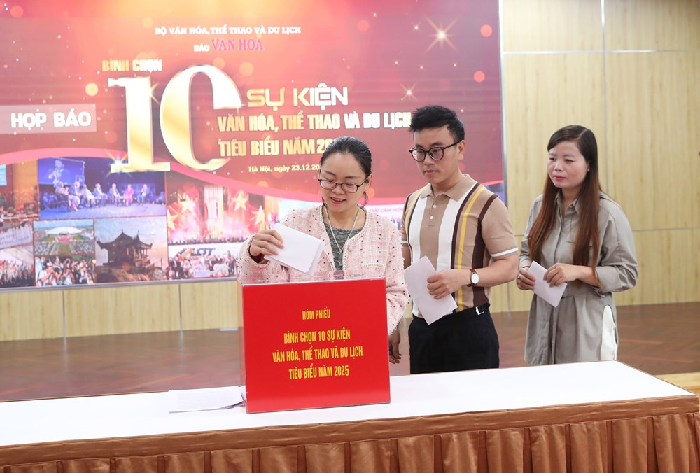 Bình chọn 10 sự kiện Văn hoá, Thể thao và Du lịch tiêu biểu năm 2025 - ảnh 8