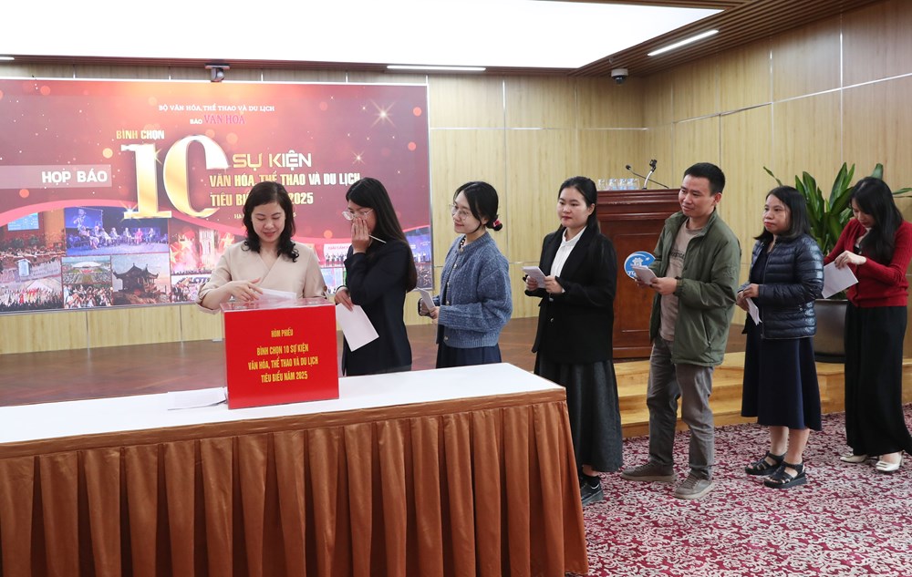 Bình chọn 10 sự kiện Văn hoá, Thể thao và Du lịch tiêu biểu năm 2025 - ảnh 9