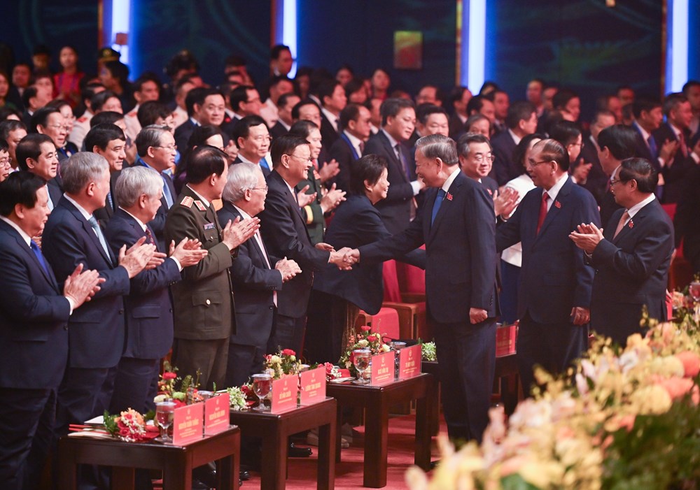 Tổng Bí thư Tô Lâm dự Đại hội Thi đua yêu nước toàn quốc lần thứ XI - ảnh 1