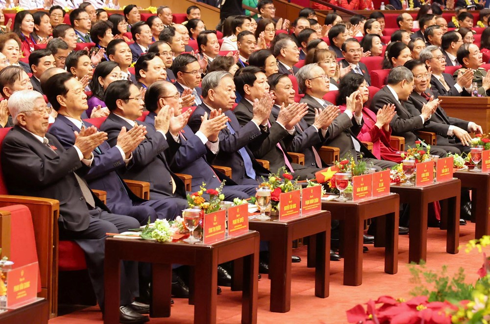 Tổng Bí thư Tô Lâm dự Đại hội Thi đua yêu nước toàn quốc lần thứ XI - ảnh 4