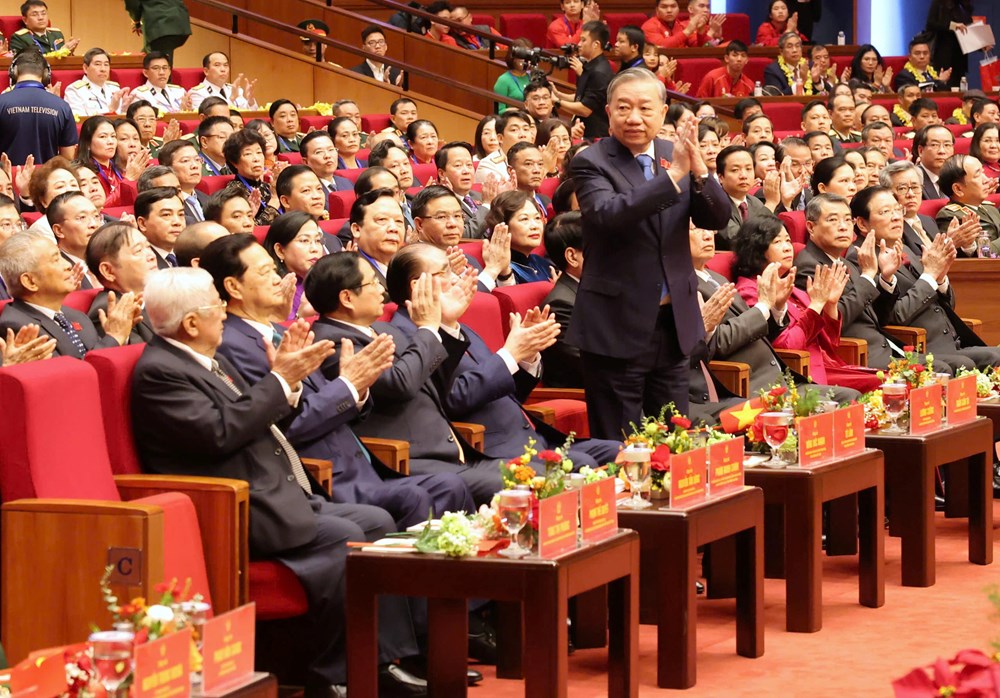 Tổng Bí thư Tô Lâm dự Đại hội Thi đua yêu nước toàn quốc lần thứ XI - ảnh 2