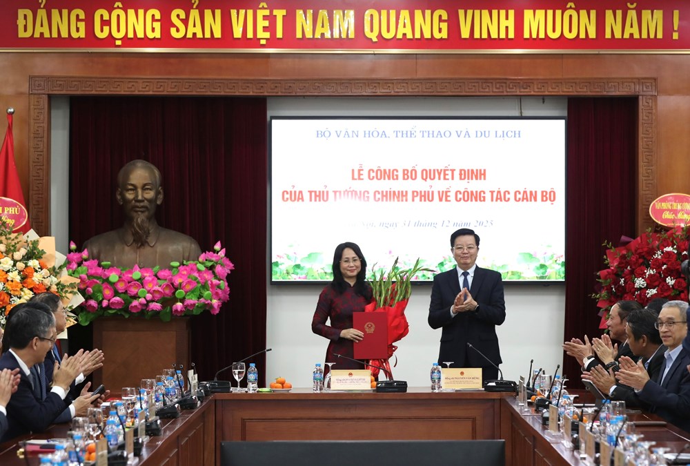Phó Chánh Văn phòng Thường trực Văn phòng Trung ương Đảng Lâm Thị Phương Thanh giữ chức Thứ trưởng Thường trực Bộ VHTTDL - ảnh 1
