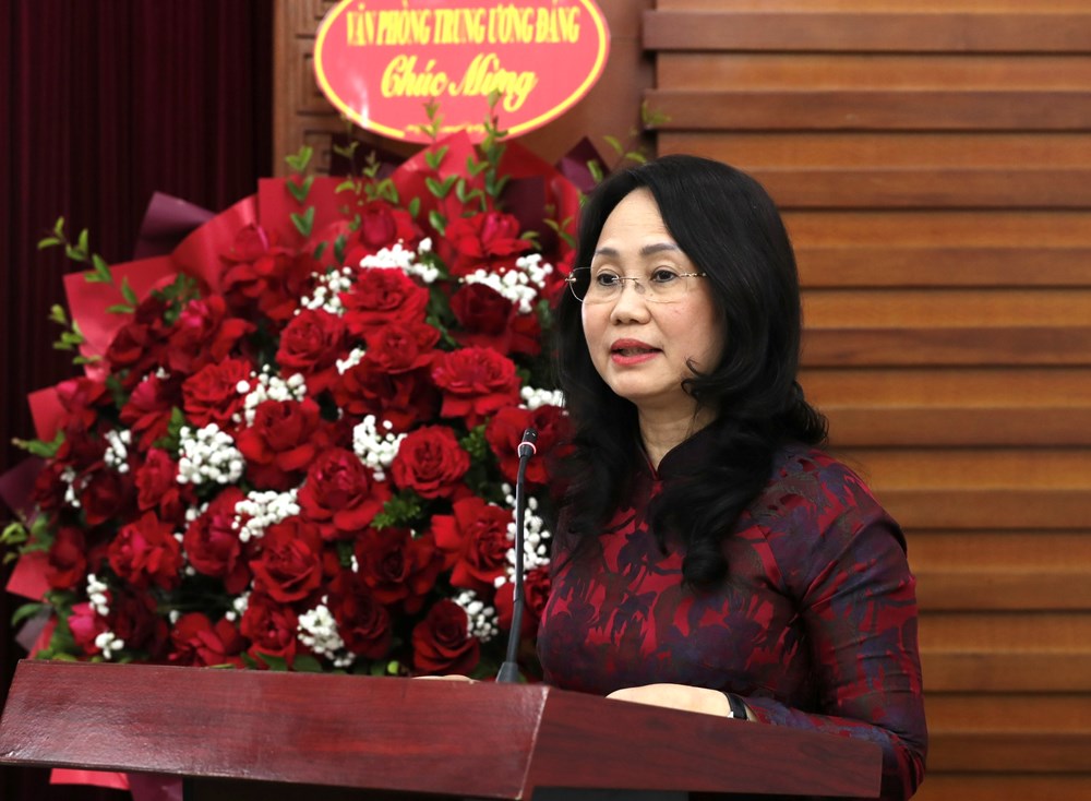 Phó Chánh Văn phòng Thường trực Văn phòng Trung ương Đảng Lâm Thị Phương Thanh giữ chức Thứ trưởng Thường trực Bộ VHTTDL - ảnh 3