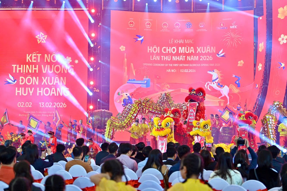 Thủ tướng Phạm Minh Chính dự tổng duyệt Lễ khai mạc Hội chợ mùa Xuân 2026 - ảnh 5