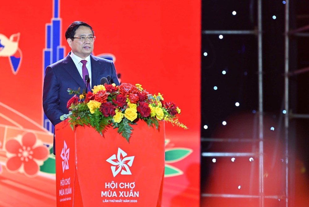 Phát biểu của Thủ tướng Phạm Minh Chính tại Lễ bế mạc Hội chợ mùa Xuân lần thứ nhất năm 2026 - ảnh 1