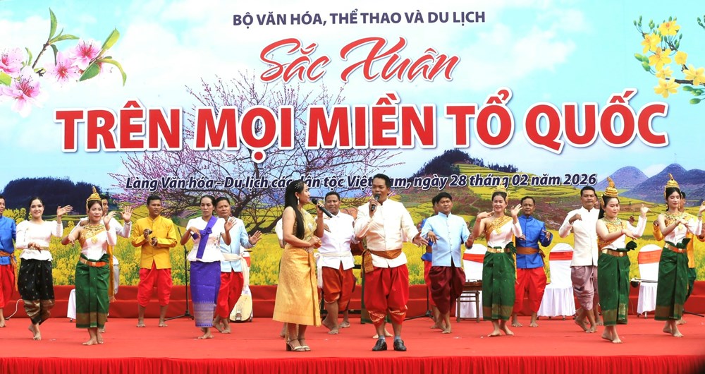 Ngày hội “Sắc xuân trên mọi miền Tổ quốc” 2026 lan tỏa tinh thần đại đoàn kết - ảnh 11