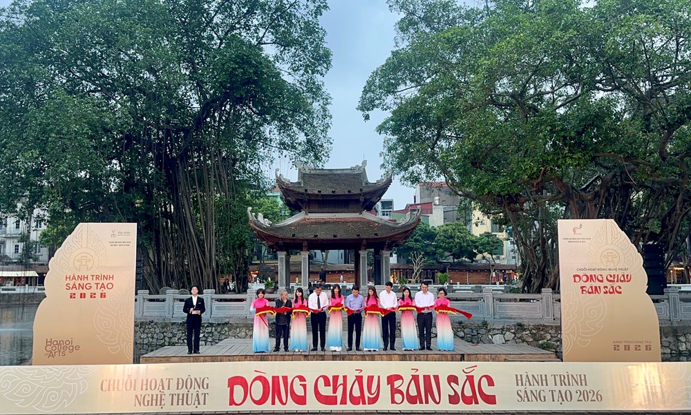 Khai mạc chuỗi hoạt động nghệ thuật “Dòng chảy bản sắc - Hành trình sáng tạo” năm 2026  - ảnh 1